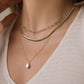 Vivienne Gold Triple-Layer Pendant Necklace