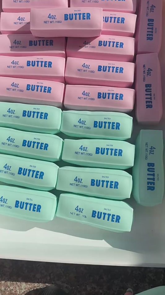 Crackle Squishy Butter- set of 10